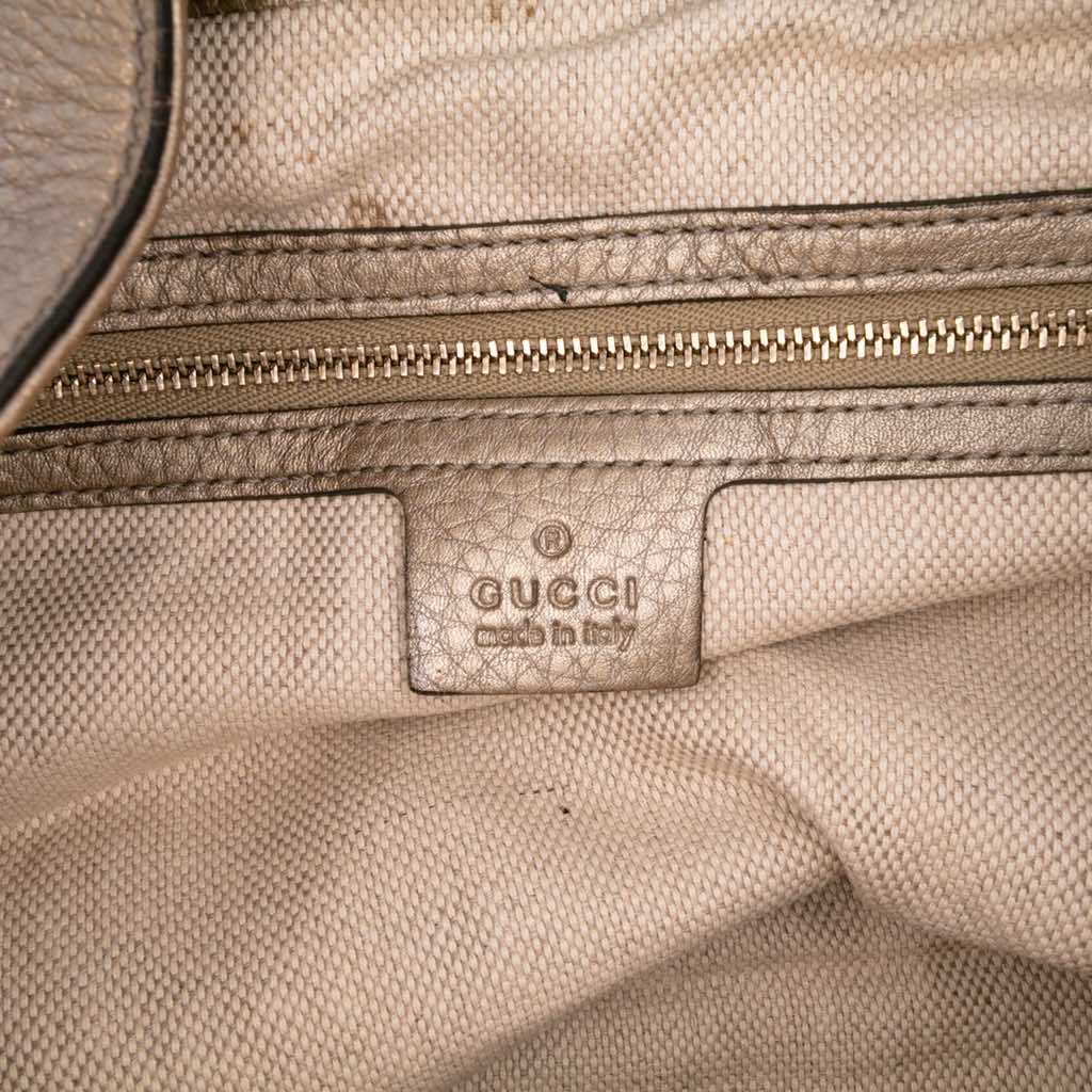 Gucci Medium Leather Soho Chain Tote - 5
