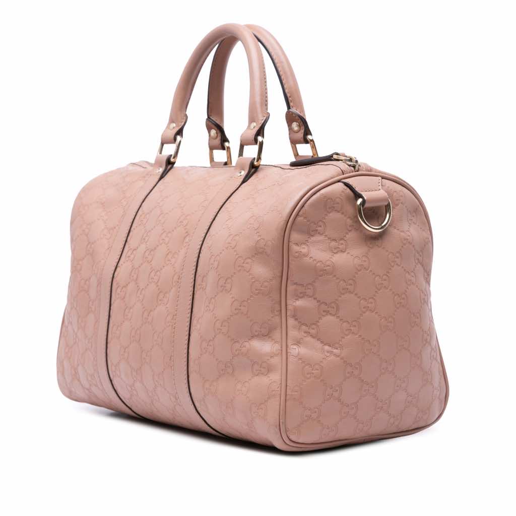 Gucci Medium Guccissima Joy Boston Bag - 2