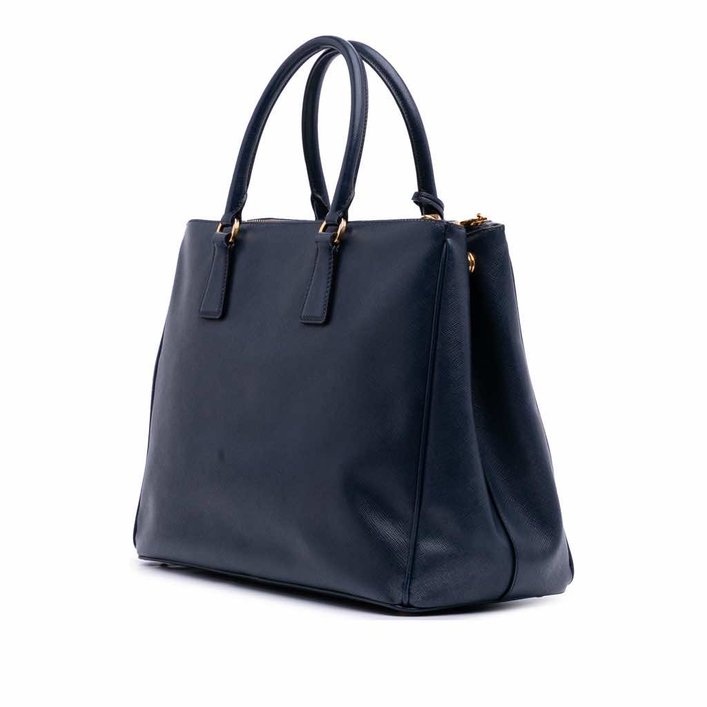 Prada Large Saffiano Lux Galleria Double Zip Tote - 2