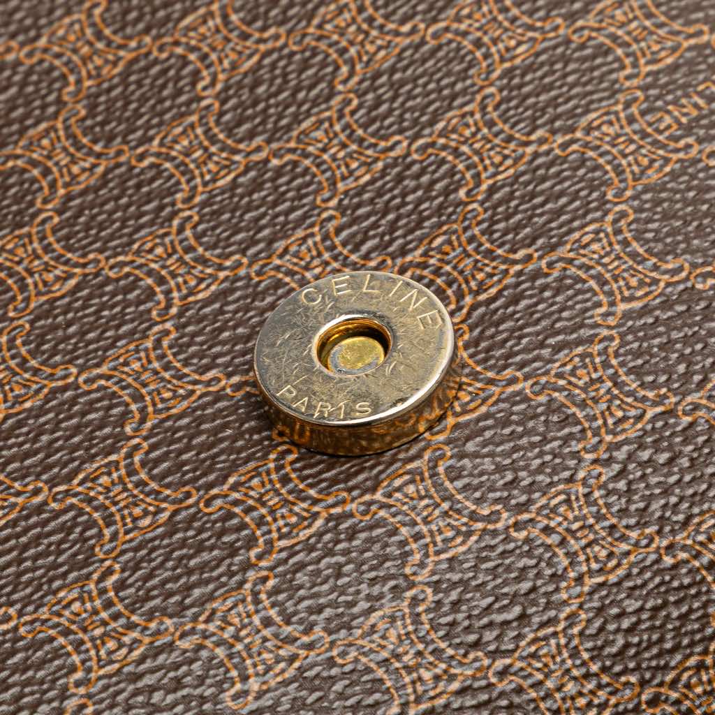 Celine Macadam Coated Canvas Crossbody - Image 13