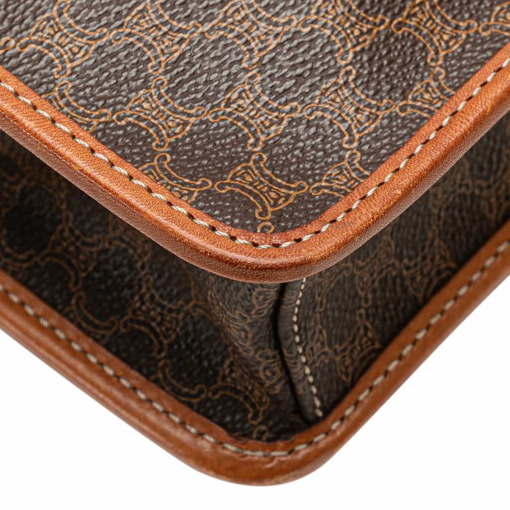 Celine Macadam Coated Canvas Crossbody - Image 14