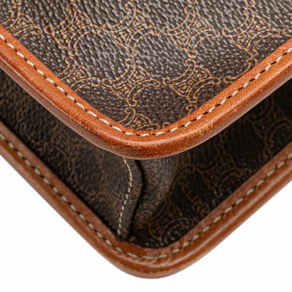 Celine Macadam Coated Canvas Crossbody - Image 15