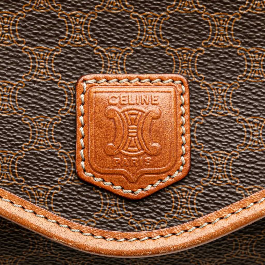 Celine Macadam Coated Canvas Crossbody - Side view