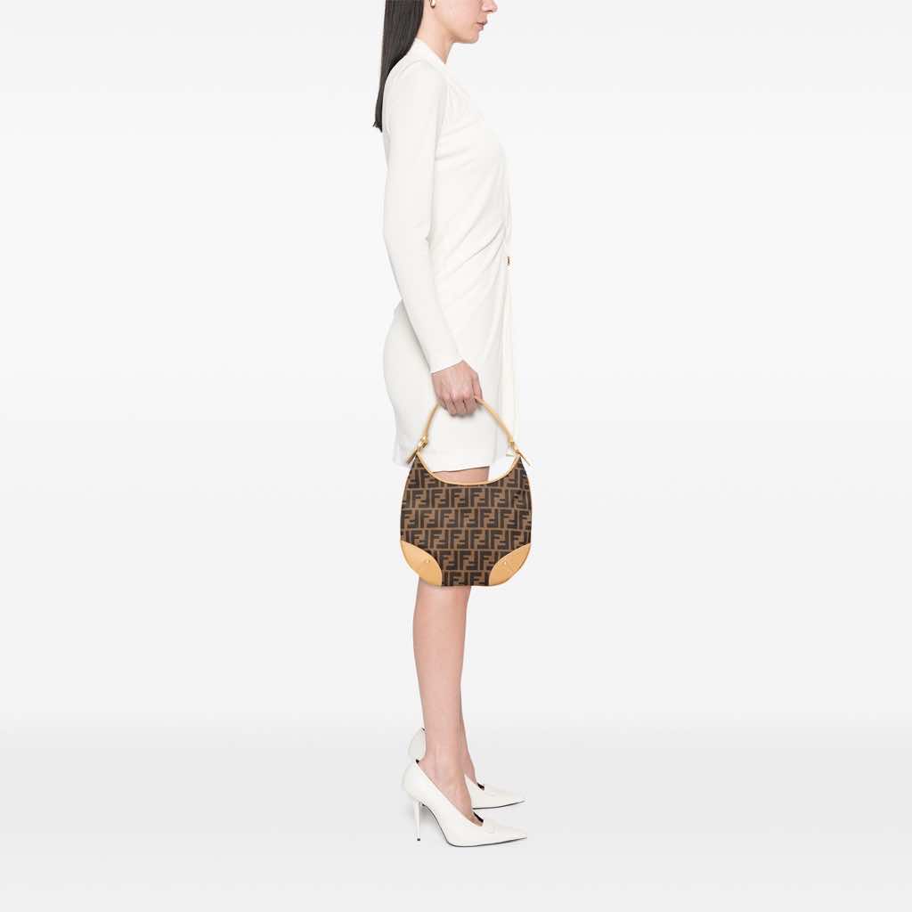 Fendi Zucca Canvas Hobo - Image 14