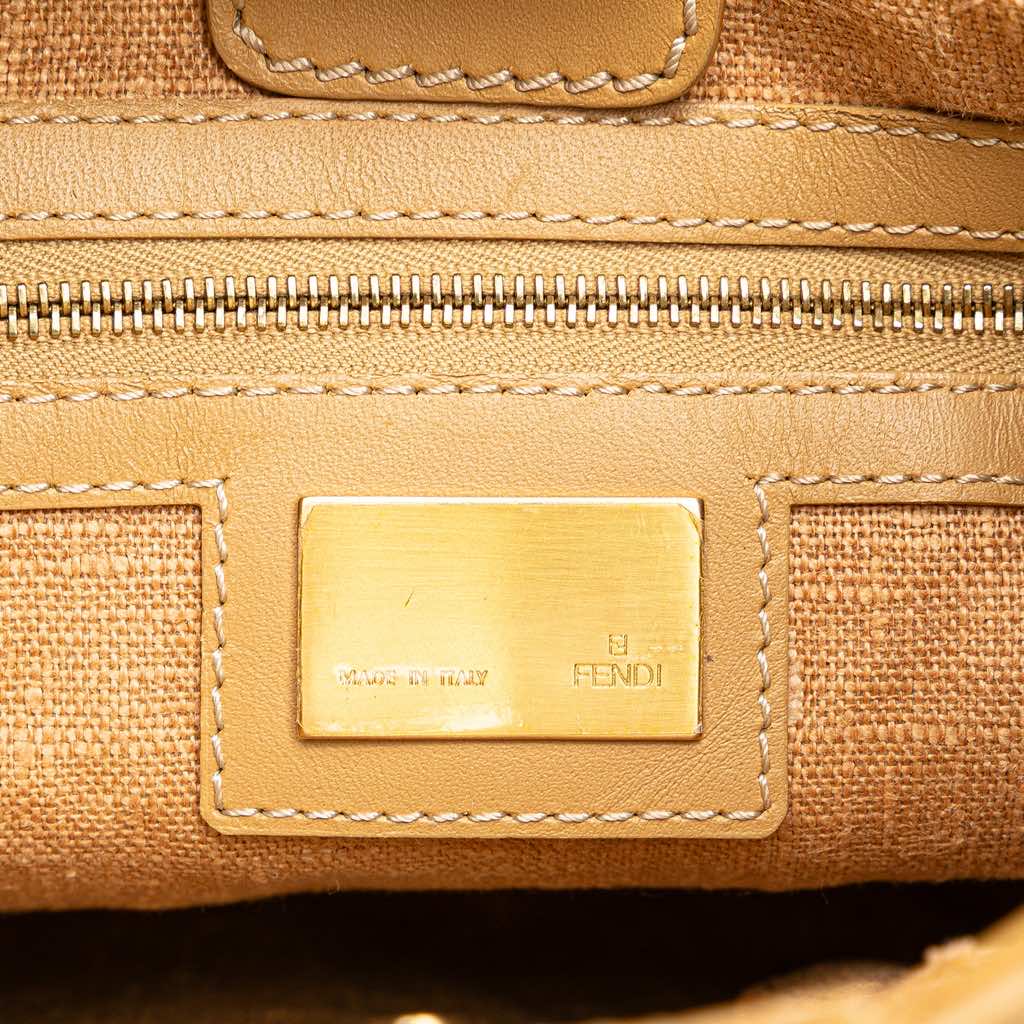 Fendi Zucca Canvas Hobo - Side view
