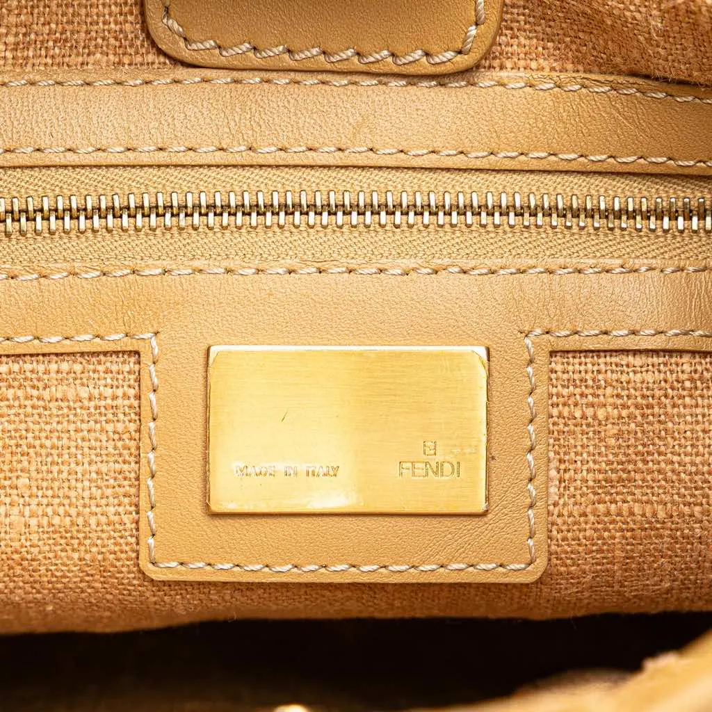 Fendi Zucca Canvas Hobo Brown Good - Box View
