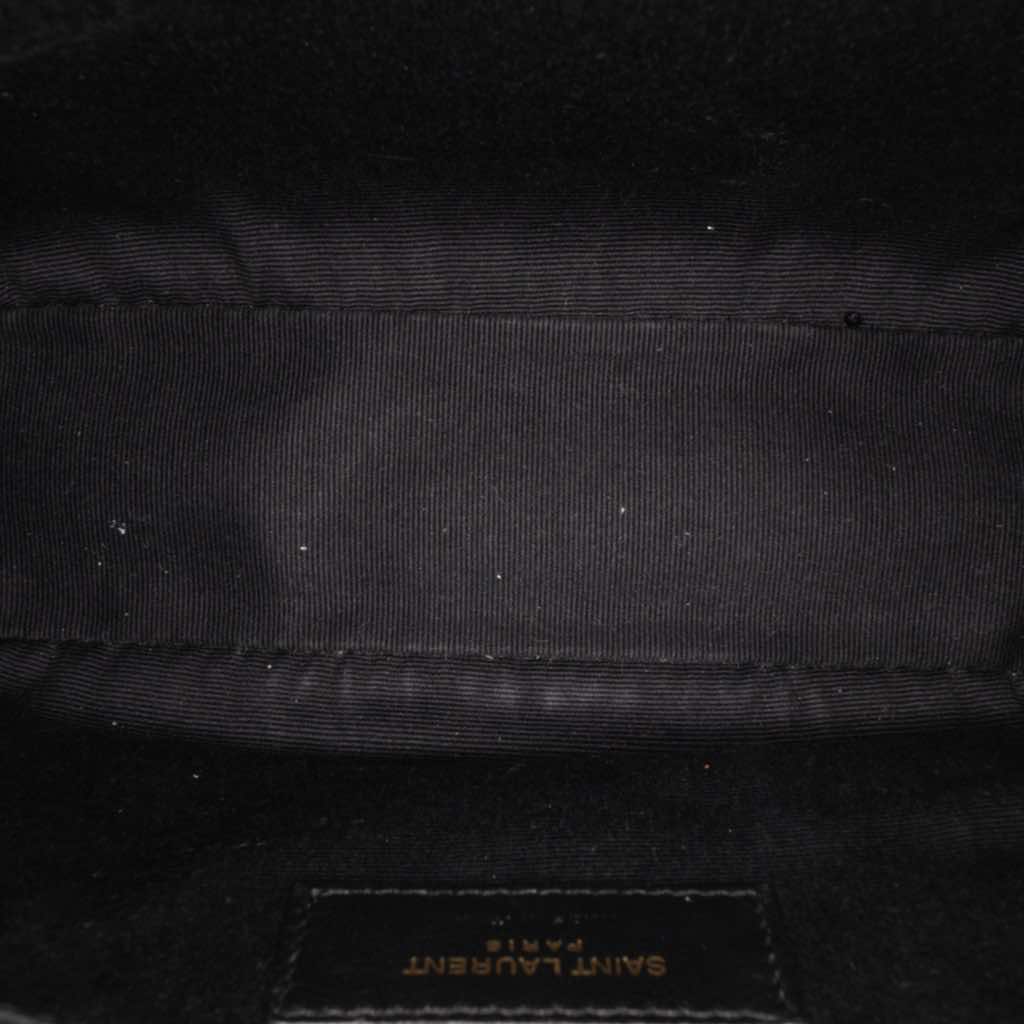 Saint Laurent Quilted Lambskin Victoire Camera Bag - 4