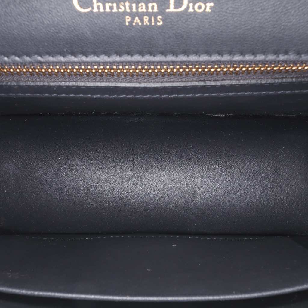 Dior Small Metallic Patent Microcannage Diorama Flap - 4