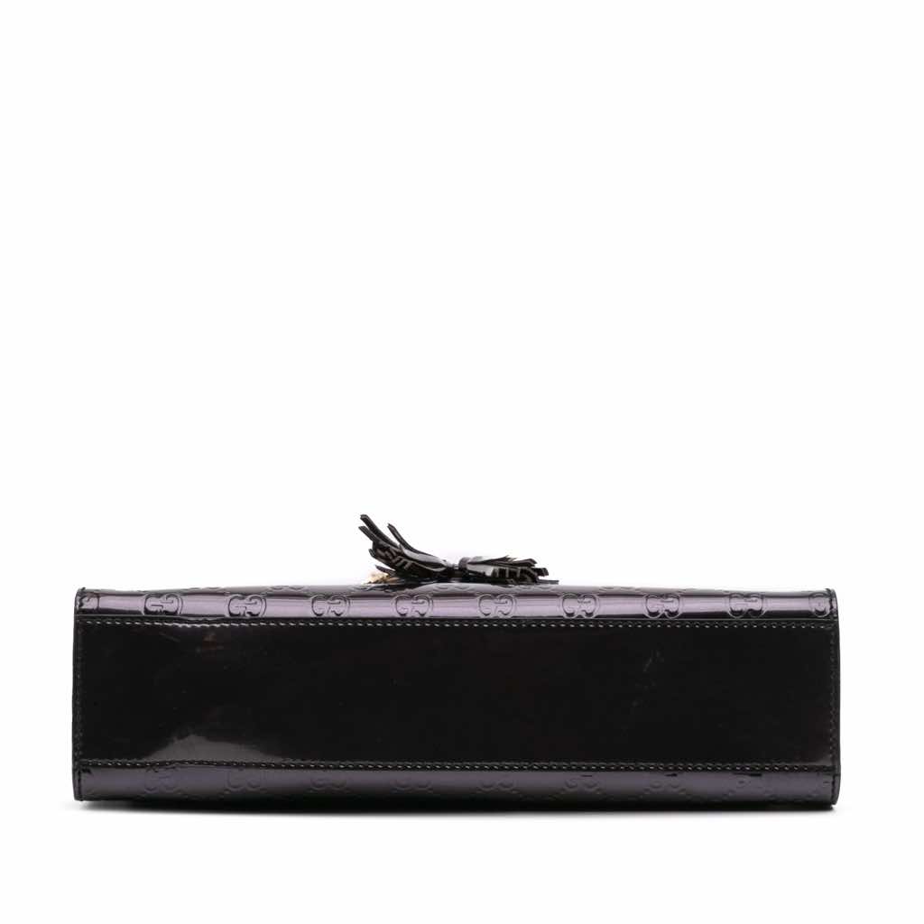 Gucci Medium Patent Guccissima Emily Shoulder Bag - 3