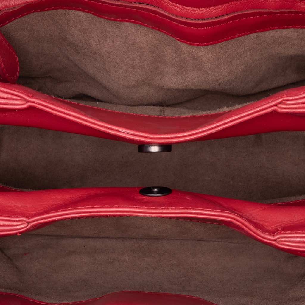 Bottega Veneta Mini Nappa Intrecciato Roma Satchel - 4