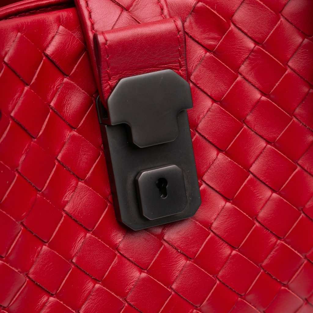 Bottega Veneta Mini Nappa Intrecciato Roma Satchel - Image 11