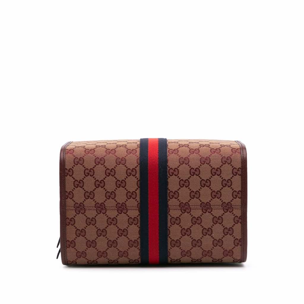 Gucci Mini GG Canvas Ophidia Web Duffle Bag - 3