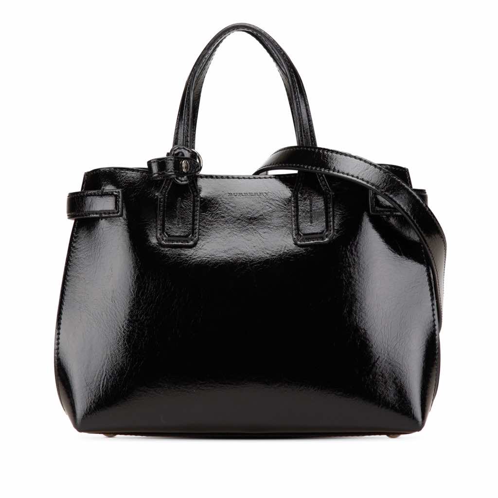 Burberry Small Soft Calfskin Banner Satchel