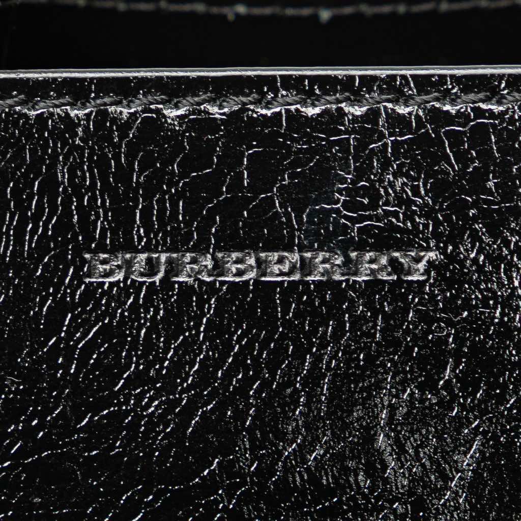 Burberry Small Soft Calfskin Banner Satchel - Side view