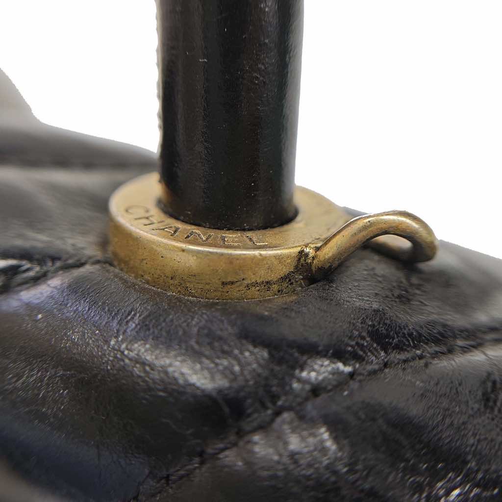 Chanel Small Chevron Aged Calfskin Coco Top Handle Bag - Image 16