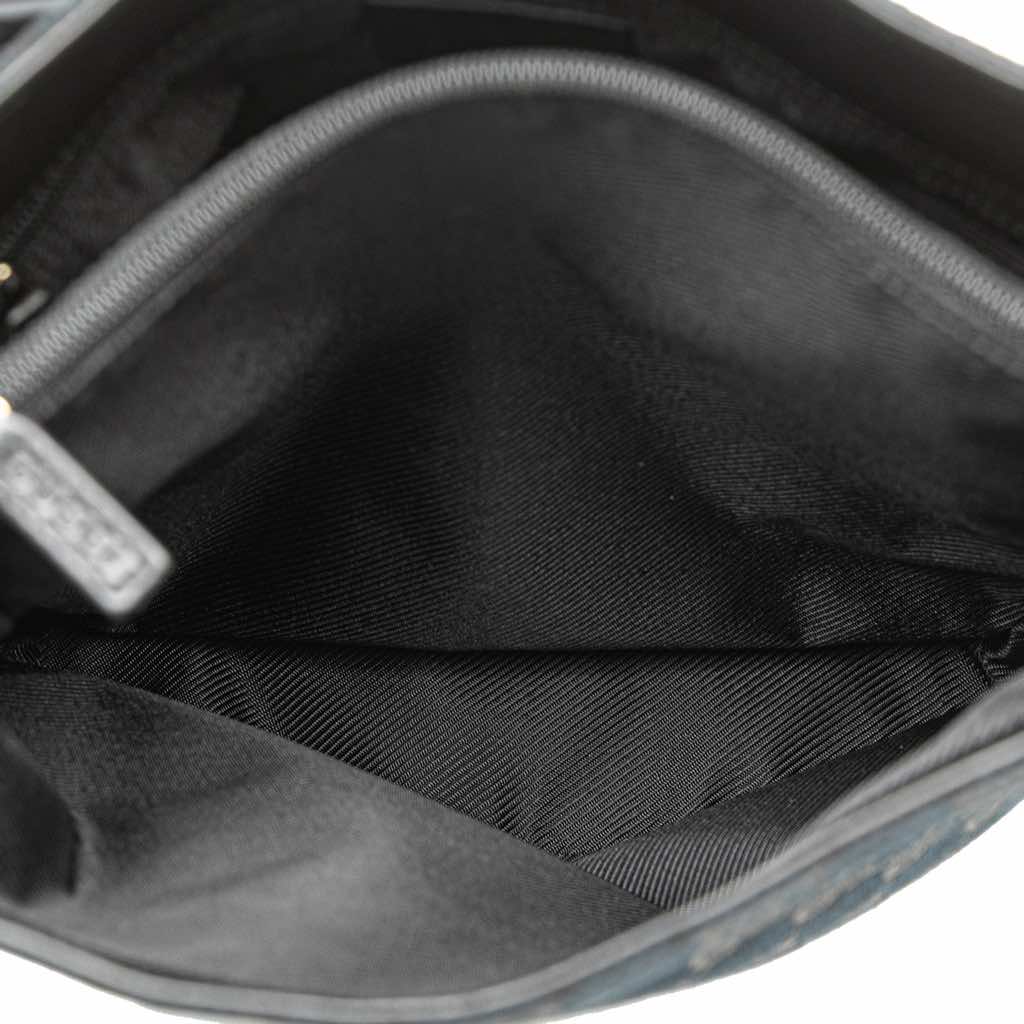 Gucci GG Canvas Shoulder Bag - Side view