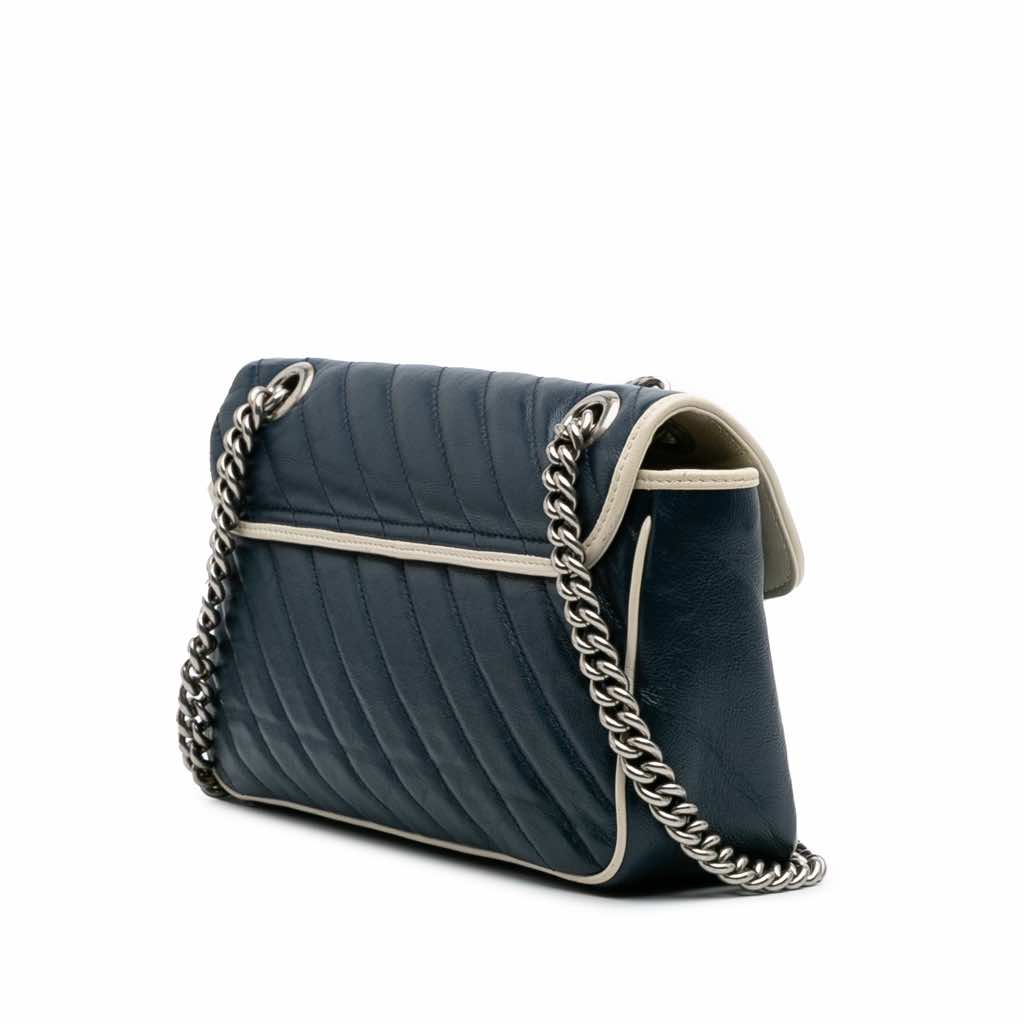 Gucci Small GG Marmont Matelasse Leather Torchon Flap Crossbody - 2