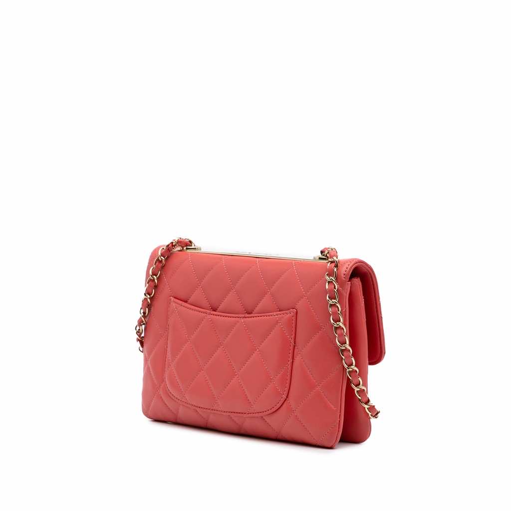 Chanel Quilted Lambskin Trendy CC Flap - Back view