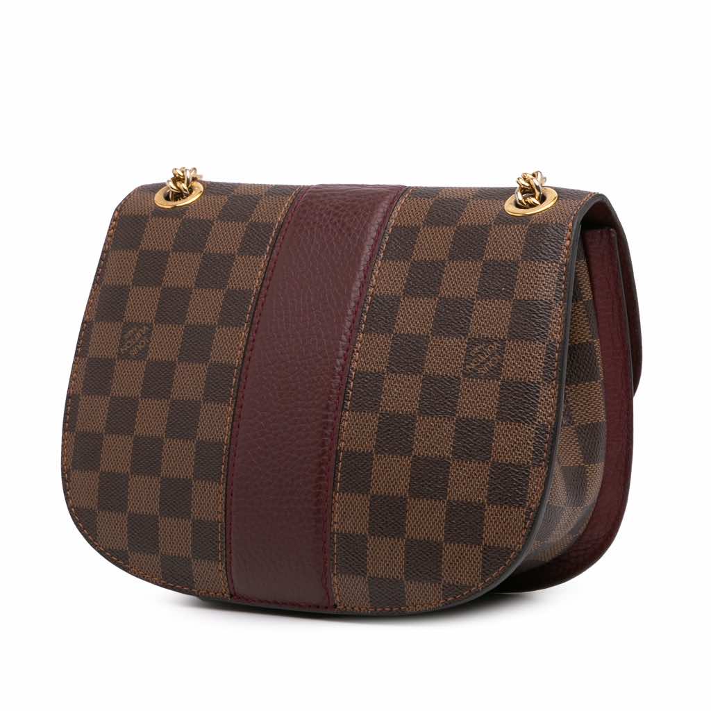 Louis Vuitton Damier Ebene Cuir Taurillon Wight - 2