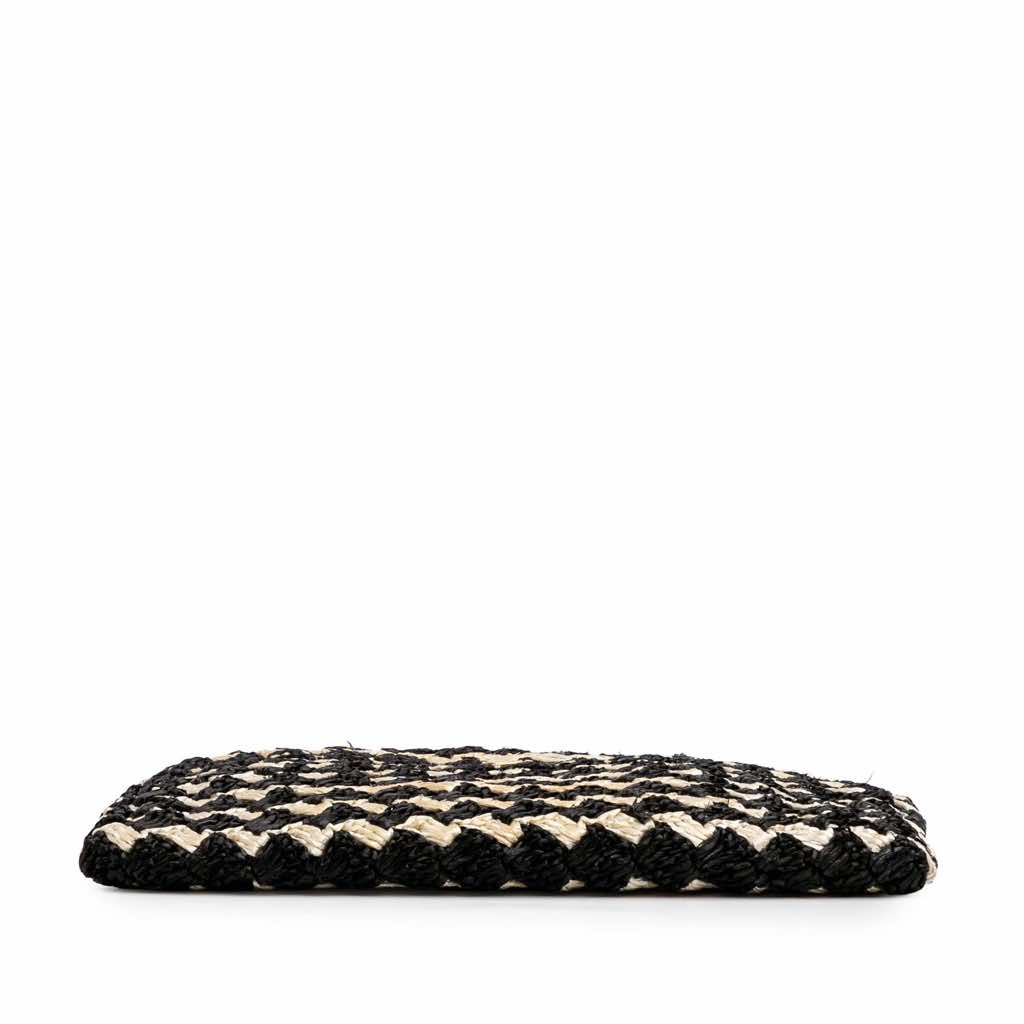 Prada Raffia Clutch - 3
