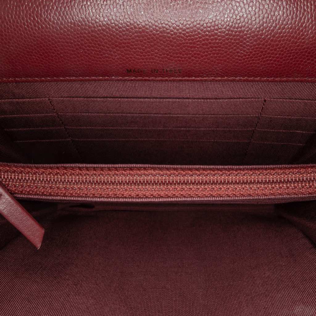 Chanel Quilted Caviar Square Wallet on Chain - 4