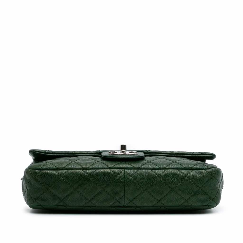 Chanel Medium Quilted Iridescent Caviar Easy Flap - 3