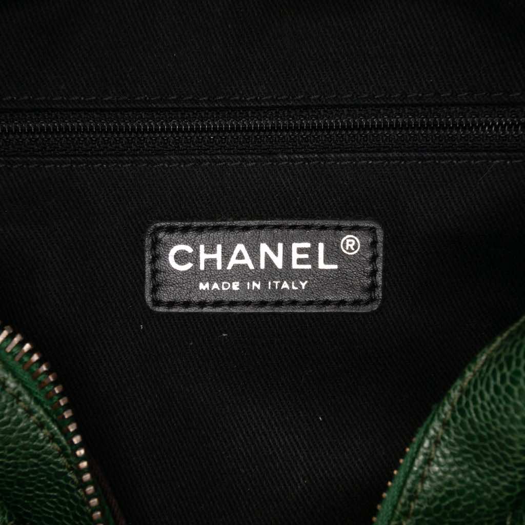 Chanel Medium Quilted Iridescent Caviar Easy Flap - 5
