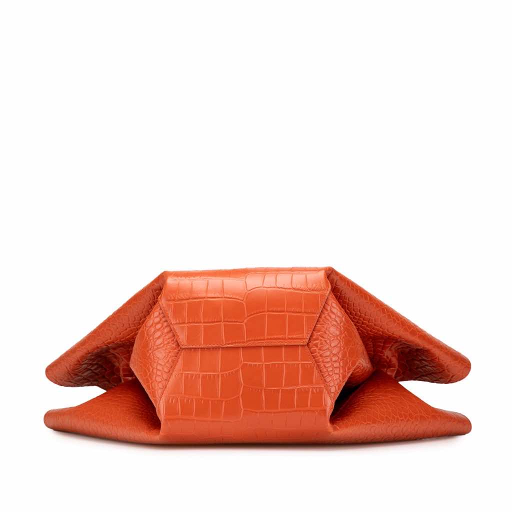 Bottega Veneta Crocodile Embossed Doll Top Handle Tote - 3