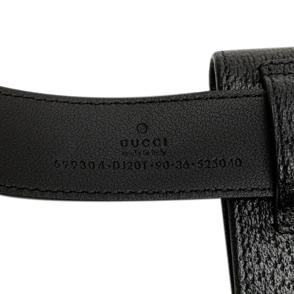 Gucci GG Marmont Leather Double Belt Bag - Image 13