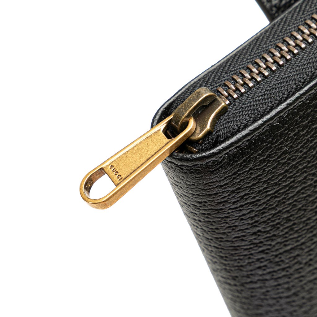 Gucci GG Marmont Leather Double Belt Bag - Image 12