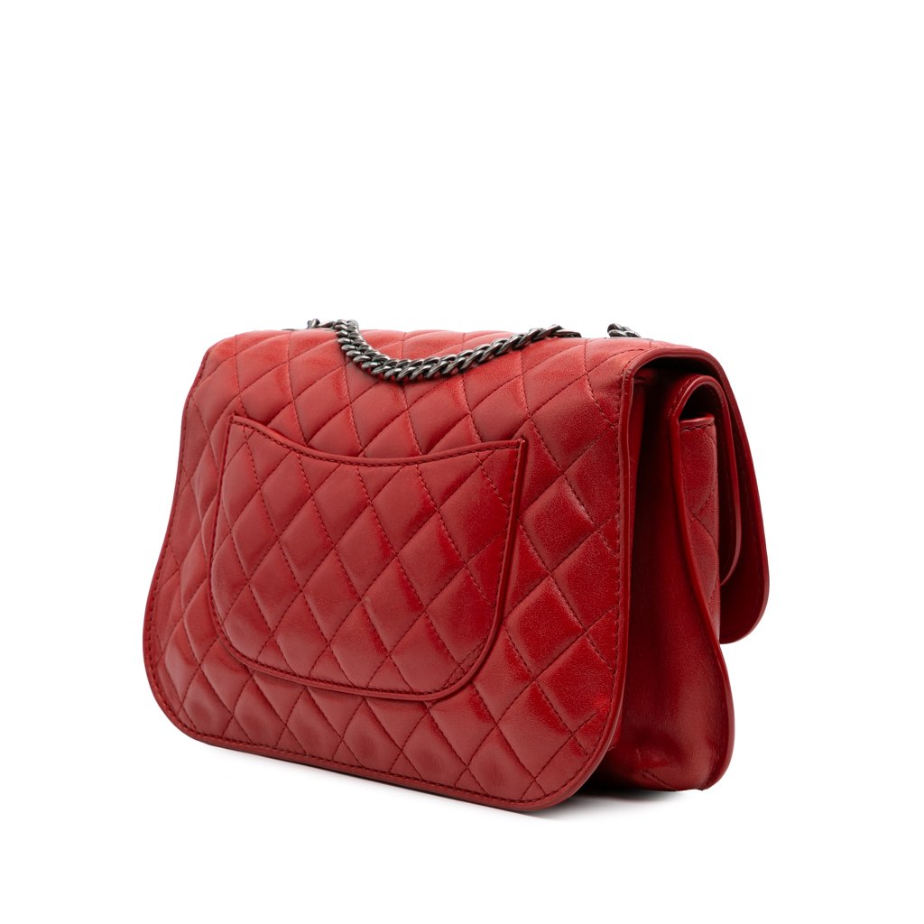 Chanel Large Quilted Lambskin Natural CC Flap - 2