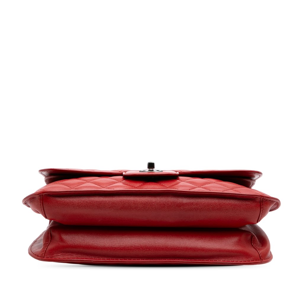 Chanel Large Quilted Lambskin Natural CC Flap - 3