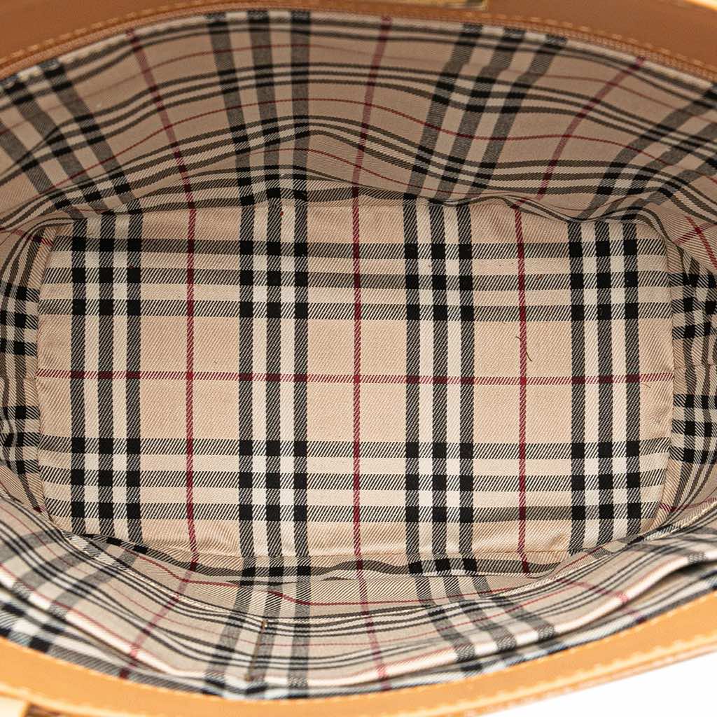 Burberry Leather Tote - 4