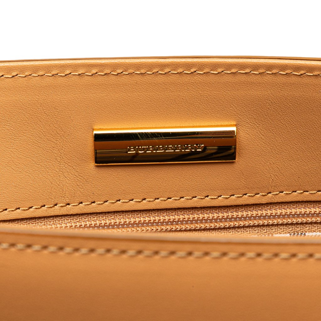 Burberry Leather Tote - Side view