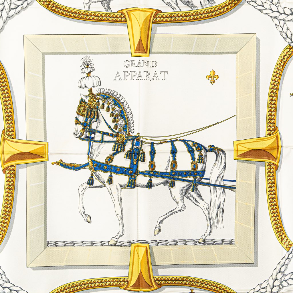 Hermès Grand Apparat Silk Scarf - 3