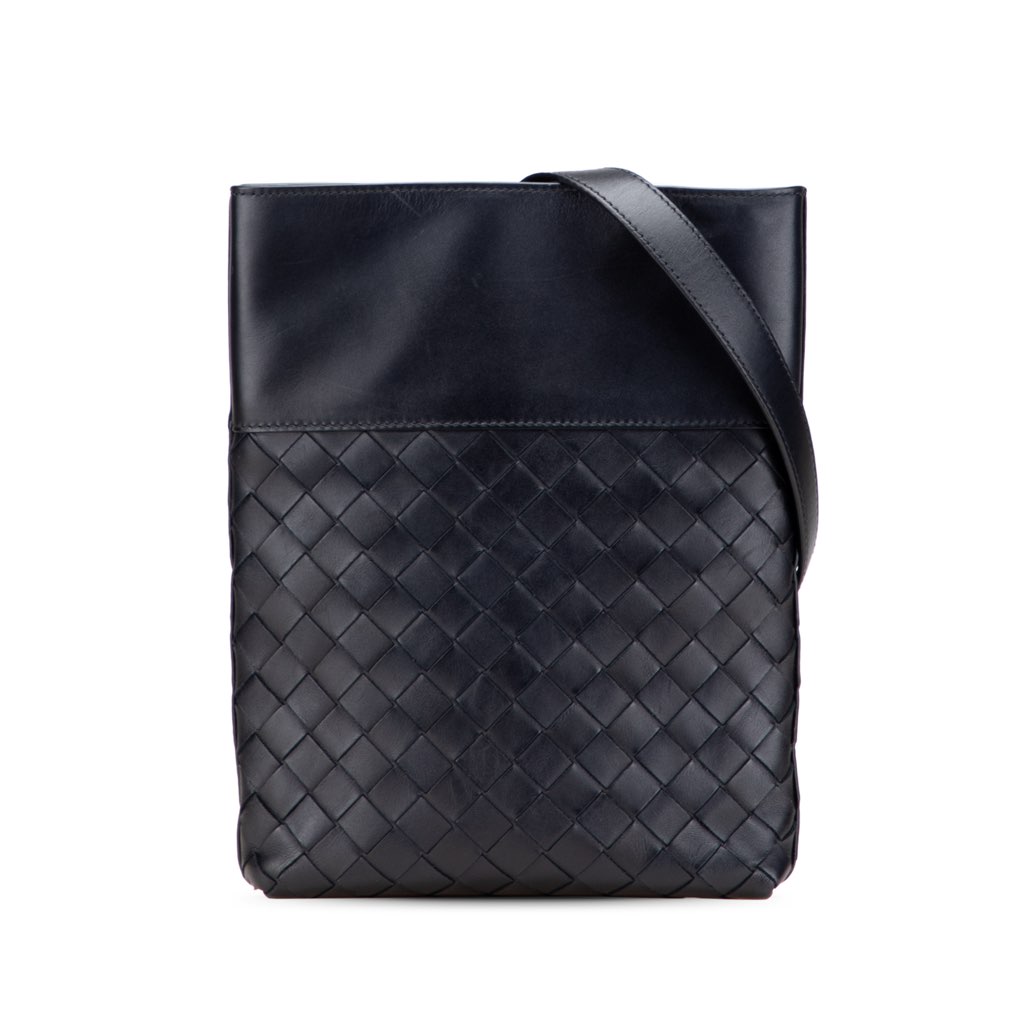 Bottega Veneta Nappa Intrecciato Messenger Bag