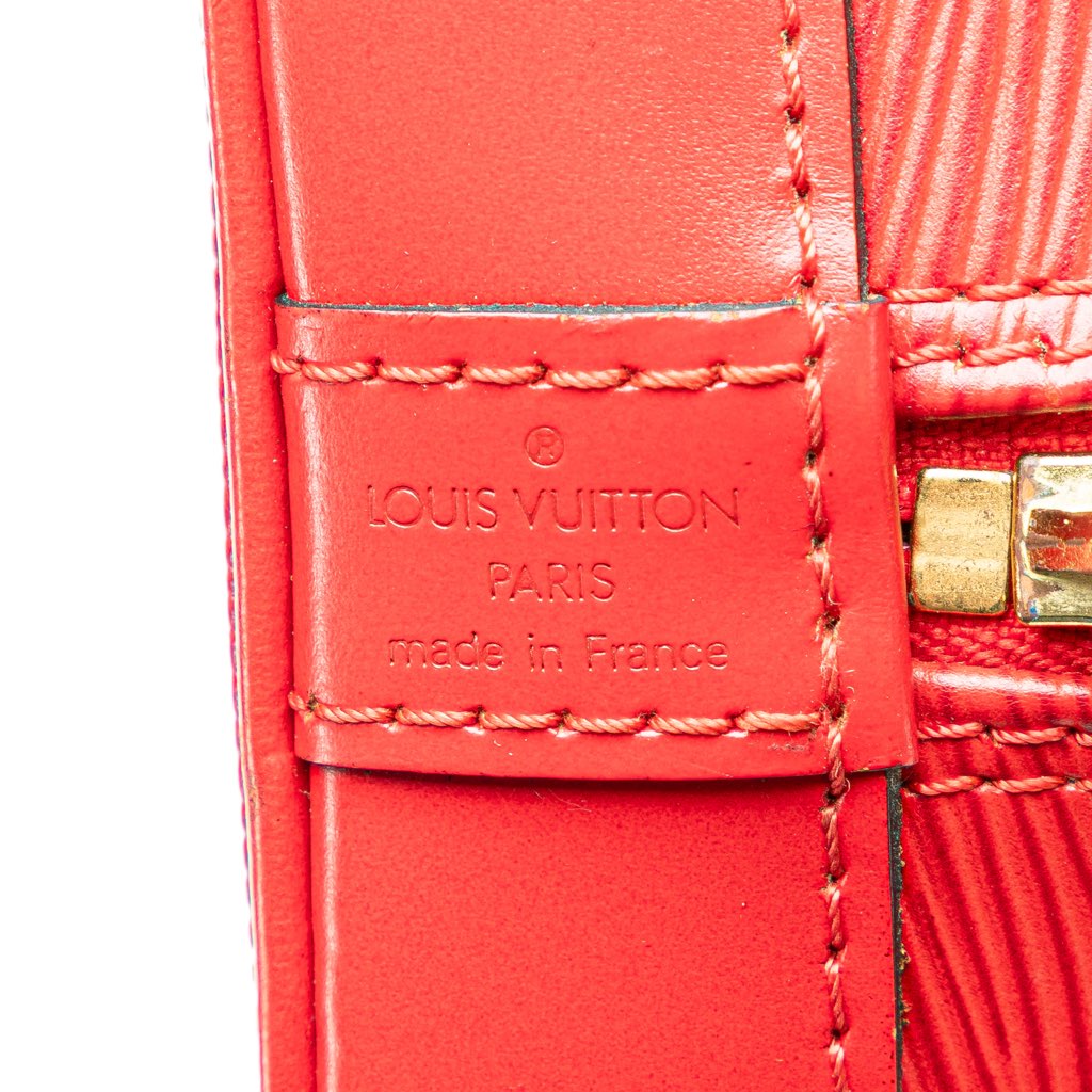 Louis Vuitton Epi Alma PM - Side view