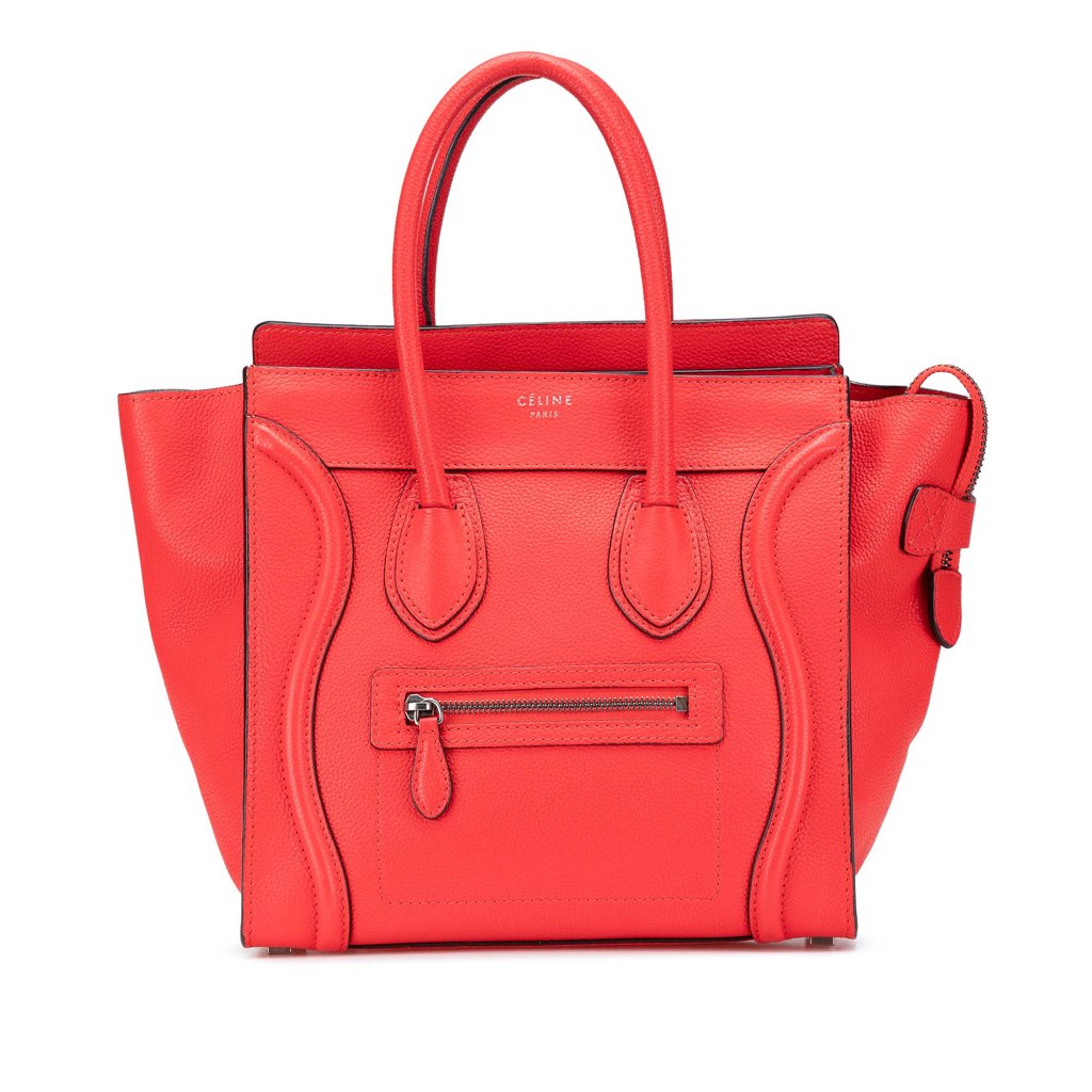 Celine Micro Calfskin Luggage Tote