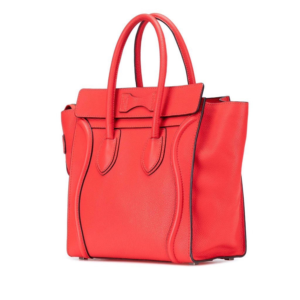 Celine Micro Calfskin Luggage Tote - 2