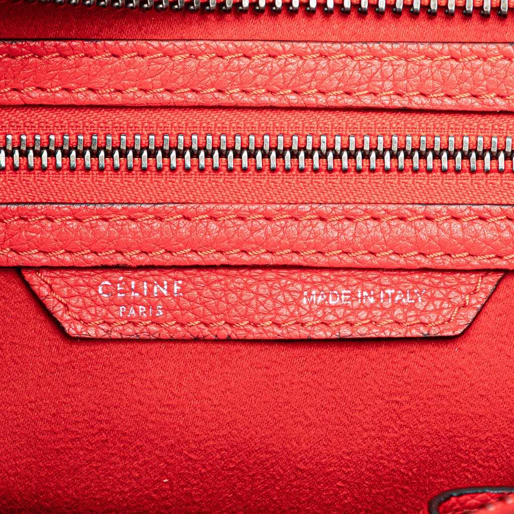 Celine Micro Calfskin Luggage Tote - 5