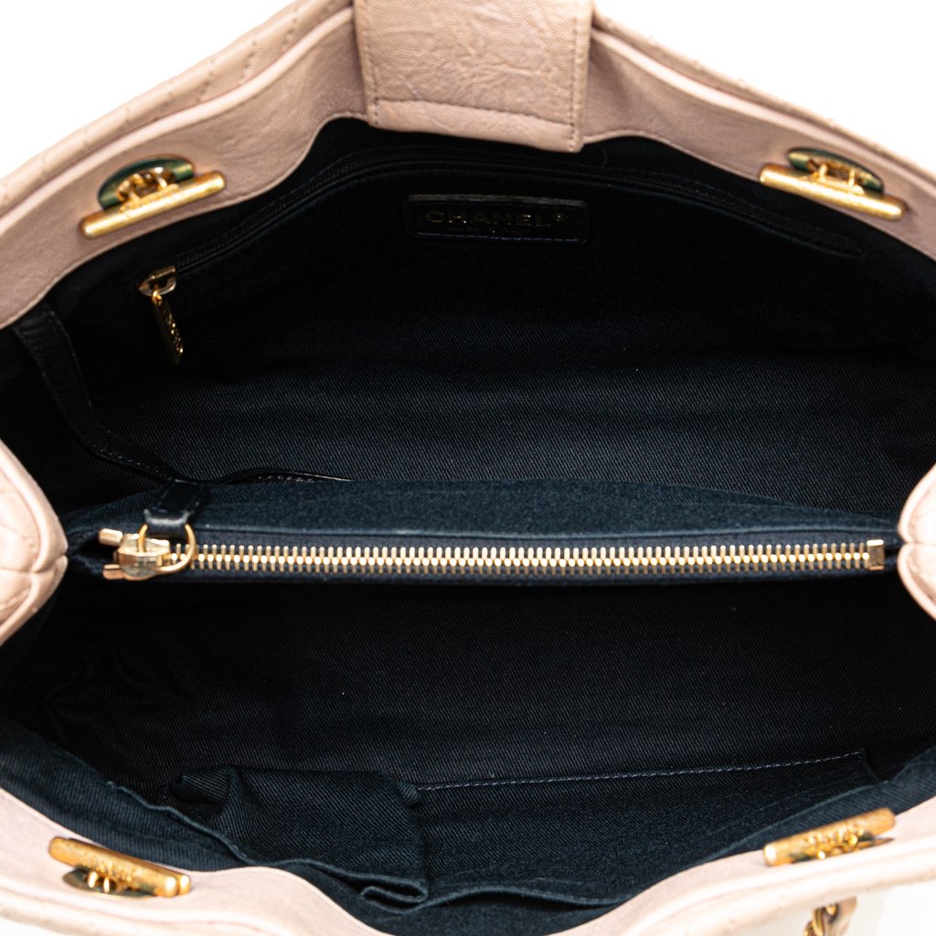 Chanel Large Chevron Calfskin Surpique Tote - 5