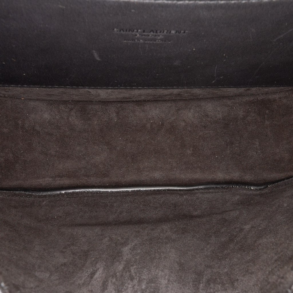 Saint Laurent Medium Leather Monogram Kaia Crossbody - 4