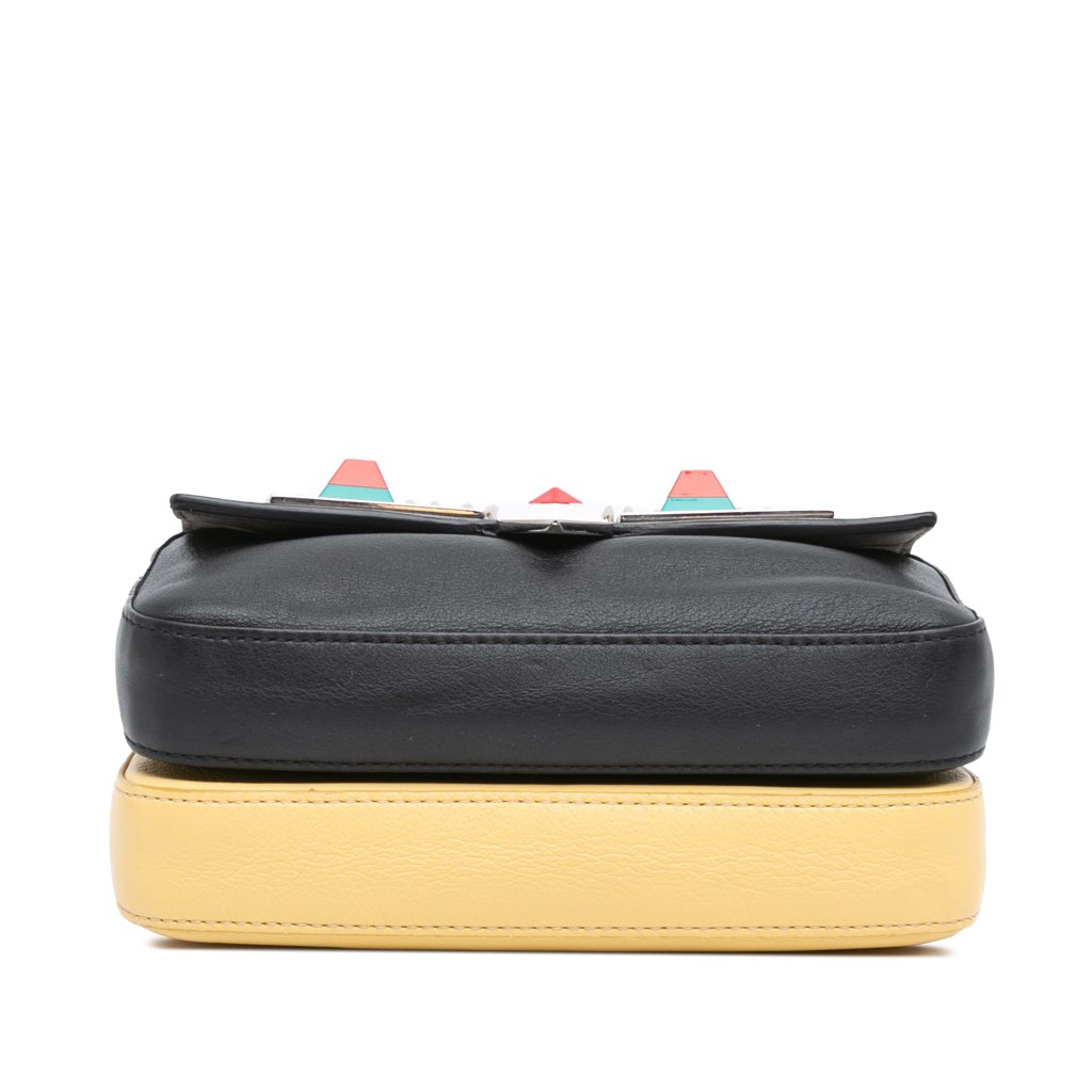 Fendi Micro Hypnoteyes Double Baguette Satchel - 3