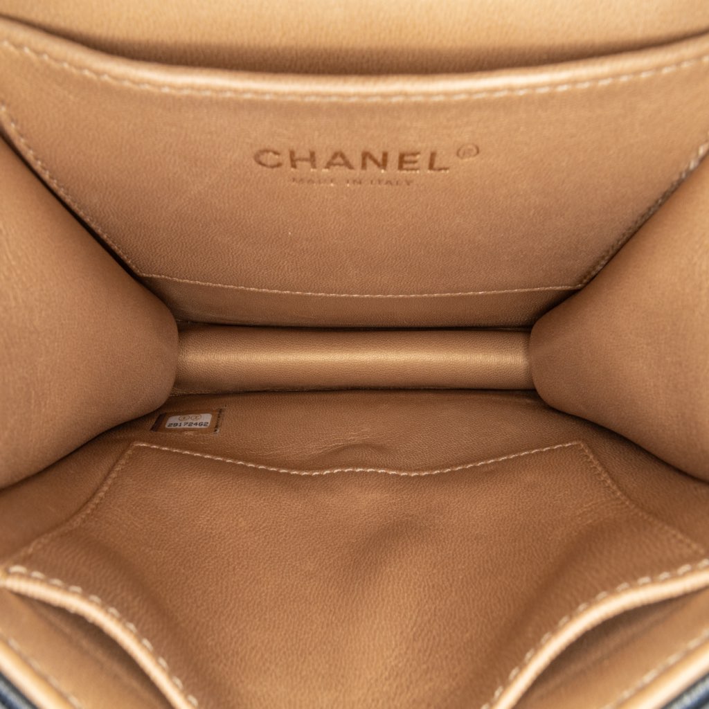 Chanel Small Lambskin Chic Pearls Flap - 4