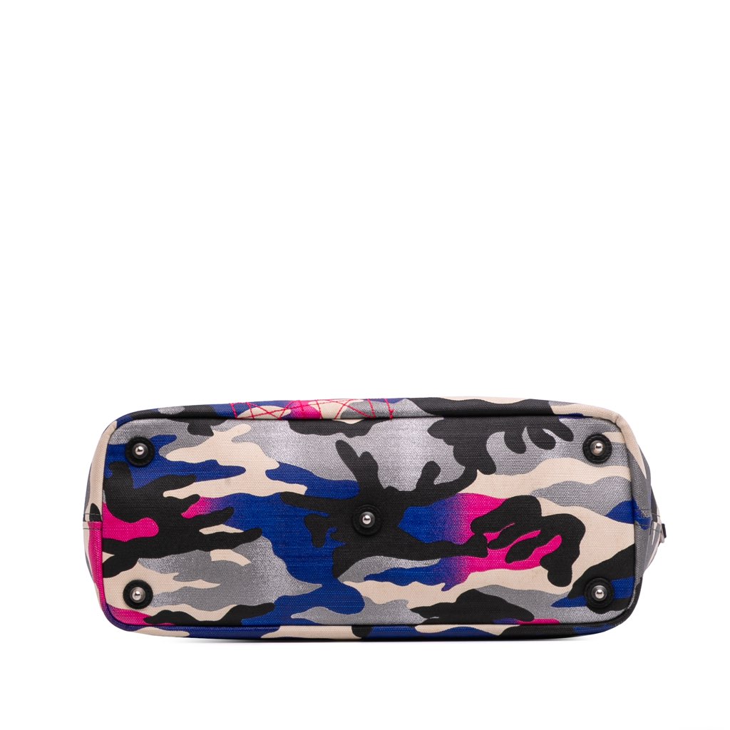 Dior Anselm Reyle Large Canvas Camoflage Tote - 3
