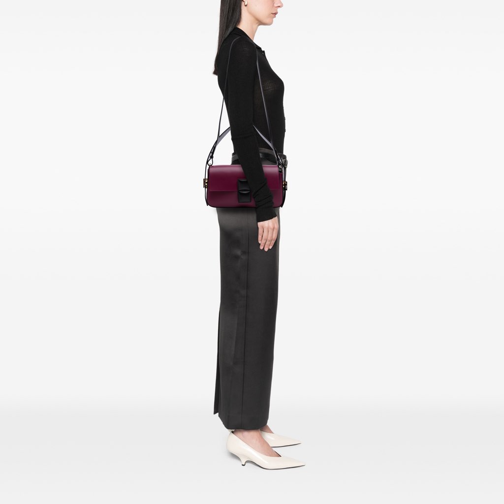 Fendi Stefano Pilati Nappa Twist Baguette Satchel - Image 11