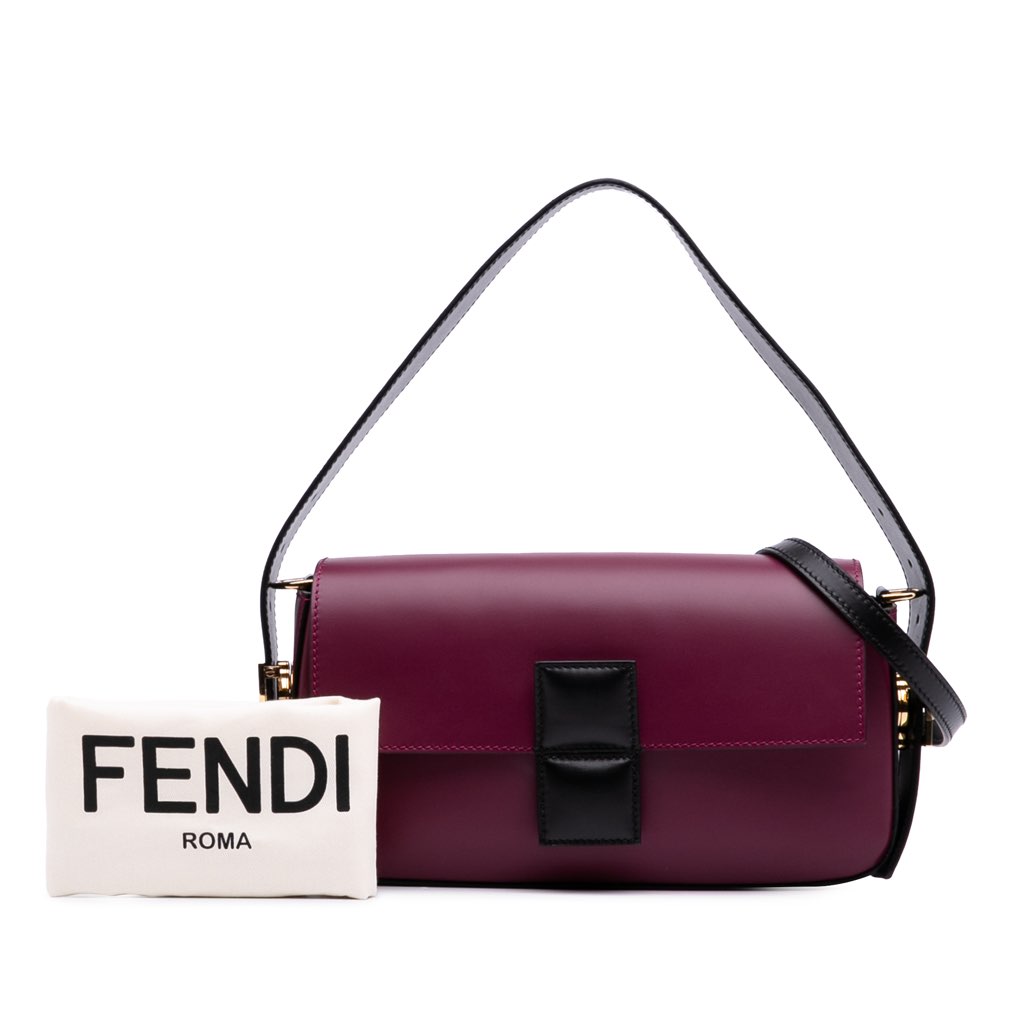 Fendi Stefano Pilati Nappa Twist Baguette Satchel - Image 12