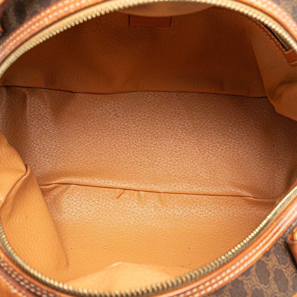 Celine Macadam Coated Canvas Handbag - 4