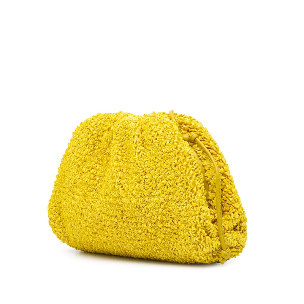 Bottega Veneta Boucle Raffia The Mini Pouch Crossbody - 2
