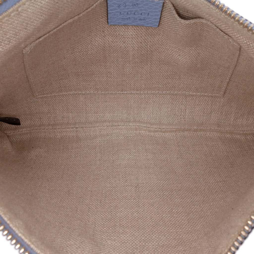 Gucci Calfskin Bamboo Clutch - 4